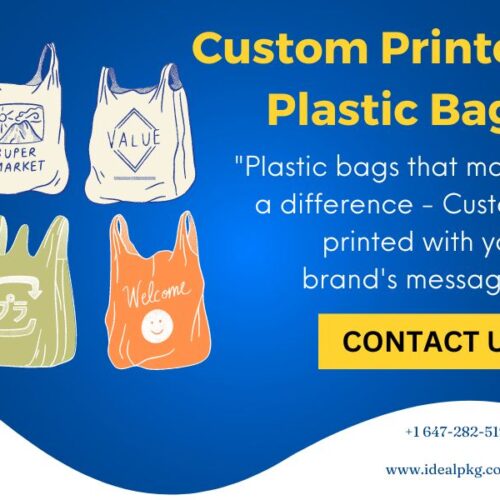 custom printed plastic bags