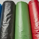 colored garbage bags